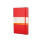 Moleskine Ruled Notebook Pocket Size Hard Cover red 9 x 14 cm (Journal)