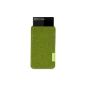 WILDTECH Sleeve for Sony Xperia M2 Felt Case Skin Cover - 17 colors (Handmade in Germany) - Fern (Electronics)
