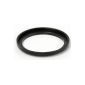 Adapter Ring 52mm - 55mm: 52mm male thread and 55mm female thread (Step Up Ring) - in black (Electronics)
