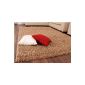 Carpet Shaggy Long Wicks In Beige, Size: 120x170 cm