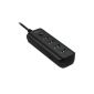 Speedlink Forax USB 3.0 hub for the Playstation 4 / PS4 (4 ports, high-speed data transfer through USB 3.0 standard, on / off button) black (accessories)