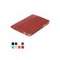 Mulbess® Samsung Galaxy Tab 3 10.1 Genuine Leather Case Cover with Stand + Automatic Sleep Wakeup Samsung Galaxy Tab 10.1 3 Color Brown (Electronics)