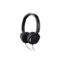 Yamaha hifi HPH200BL Lightweight headphones Black (Electronics)