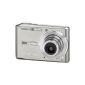 Casio EXILIM EX-S600 digital camera (6 megapixels) in Sparkle Silver (Electronics)