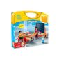 Playmobil - 5971 - Construction set - suitcase teacher and students (Toy)