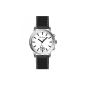 St. Barth Men's watches Classic Trendy Analog / Digital Leather Strap Black / White SGA 10197-11L (clock)