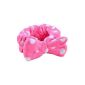 niceeshop (TM) Tape Cute Butterfly Shape Hair with White Dots, Pink and White (Health and Beauty)