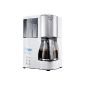 Melitta Optima Timer 100801 coffee filter machine - white / stainless steel (houseware)