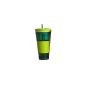 Snacky Magic - 2in1 drink snack cups TV Original BCdirekt (Green / Blue) (household goods)