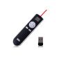 August LP315 - Air Mouse and Cordless Presenter with Laser Pointer - PowerPoint remote control - Compatible with Windows, Mac and Linux (Office supplies & stationery)