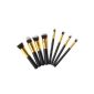 XCSOURCE® Makeup Brush Professional Kit 8PCS Doré Eyeshadow Blush Brush Foundation Powder Makeup Brushes Kit identifies Anti-MT71 (Health and Beauty)