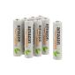AmazonBasics Pre-charged Ni-MH batteries AAA (1,000 cycles typical 800 mAh, 1.2 V, minimum 750 mAh) 8 piece (electronics)