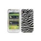 Prima Case - Zebra Stripes - Hard Hard Case Back Cover for Samsung Galaxy S i9000 / i9001 Plus S (Electronics)