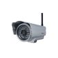 Foscam FI8904W IP camera (1/5 CMOS, 3.6 mm lens, 45 ° angle, Wireless, MJPEG, 640x480 pixels, IR LEDs, Android, Apple iPhone) (Accessories)