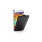 Superior Flip Leather Case For Samsung Galaxy Note 3 III (Wireless Phone Accessory)