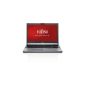 Fujitsu LifeBook E753 39.6cm matt HD (15.6) Premium Notebook (Intel Core i5-3230M, 3.2GHz, 4GB RAM, 500GB HDD, DVD-RW, Win 7 Pro Load and Win 8 Pro) Black (Personal Computers)