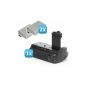 Minadax Battery handle incl. 2 & Battery for Canon EOS 450D, 500D, 1000D as the BG-E5 (as original quality) for LP-E5 *** double battery power (such as LP-E5) (Accessories)