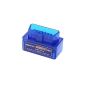 Mini ELM327 V1.5 Anself OBD2 car diagnostic tool with Bluetooth interface for Android