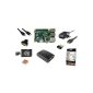 8 parts Starter Kit Bundle: Raspberry Pi Model B 2 / 2A Charger 2000 mA / Black Case / Wifi Adapter Wlan / 8GB memory card without software / HDMI / DVI / Heat Sink (Electronics)