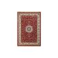 Lalee 460184654 Classic Carpet with fringe / soft / silk gloss / pattern: oriental / Red / Size: 160 x 230 cm (household goods)