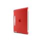 (Incorporated brushed stainless steel strip, suitable for Smart Cover) Belkin Snap Shield Secure F8N745cwC02 sleeve for iPad 3rd Generation Red (Accessories)
