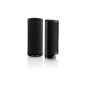 Harman Kardon HK S4 supplement speaker high gloss black (Pair) (Electronics)