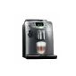 Saeco HD8752 / 95 Intelia coffee machine, automatic milk frother, silver (household goods)