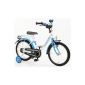 Bachtenkirch children bicycle police, Silver / Blue, 16, 1300432-PZ-77 (equipment)