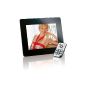 Intenso Media Director Digital Photo Frame (20.3cm (8-inch) display, SD card slot, Video Function, Remote Control) (Electronics)
