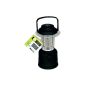 Yellowstone Lantern Candlelight 12 LEDs Black (Sports)