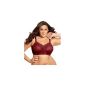 GODDESS Alice Soft Cup Bra Bordeaux Red (non-ironing) GD6040 (85-110) (Textiles)