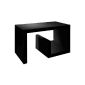 Smooty in black gloss - design table (household goods)