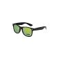 X-CRUZE® Nerd sunglasses Wayfarer-style Retro Vintage Unisex Glasses - 45 different colors / models selected (Textiles)