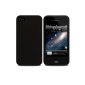 Vau Snap Case Slider - matte black - bipartite Hard Case for Apple iPhone 4S / 4 (Electronics)