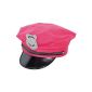 Police cap neon police hat police hat Neon Nights 80 90 (Toys)