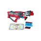 Mattel Boomco Y8618 - Rapid Madness, Blaster with pneumatic drive and 20 Smart Stick arrows (Toys)