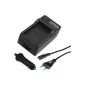 Patona charger f. Panasonic DMC-TZ10 TZ8 ZX3 BCG10E BCG10 (Electronics)