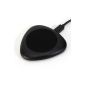 Qi charger, GMYLE® Triangular Wireless Induction Charging Pad mini Qi for Smartphones and Tablets (Black) (Electronics)
