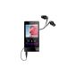 Sony Walkman MP3 player NWZF806B 32GB (Mobile Entertainment, Android 4.0) (Electronics)