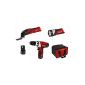 Einhell RT-12 TK Li Kit Tool Set, 12V cordless drill, multi-tool and LED flashlight, extensive accessories, carrying case (tool)