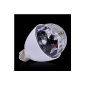 E27 3W LED RGB light effect light effect laser projector Crystal Magic Ball Effect light automatically rotate for Christmas Party Disco Party Club
