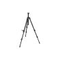 Manfrotto tripod Carbon 755CX3 for small video head with flat base (Electronics)