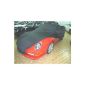 Car Cover Satin Black with mirror pockets