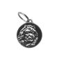 Machu - Medal Dog CHOW CHOW-stamped embossed into the metal - finish 'old money' - 3 cm diameter 2.6 mm thick - deep engraving and neat OFFERED.  (Others)