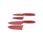 WMF 1879085100 Knife Touch, 2-piece, red (household goods)