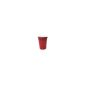 50 American giant red plastic disposable cups 50 cl (Office Supplies)
