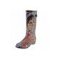 CUBE Wellies 'Abstract Art', size: 39; color: pink combo (Textiles)