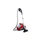 Dirt Devil M 5010-1 Infinity Canister Vacuum Cleaners 1600 W soft touch red / silver (household goods)