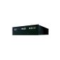Asus BW-16D1HT Silent internal Blu-ray burner (16x BD-R (SL), 12x BD-R (DL), 16X DVD ± R), bulk, BDXL, SATA, black (Accessories)