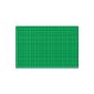 Cutting mat cutting mat cutting mat 60 x 90 cm self-healing green - topoffice24 (Office supplies & stationery)